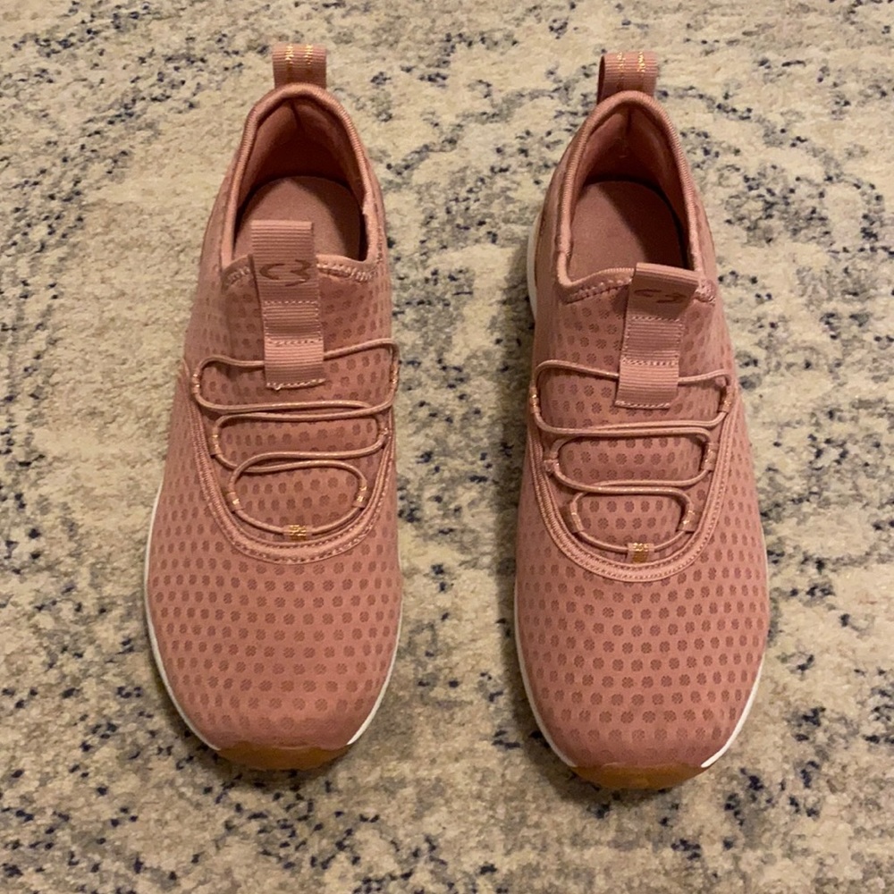 Blush Pink Tennis Shoes